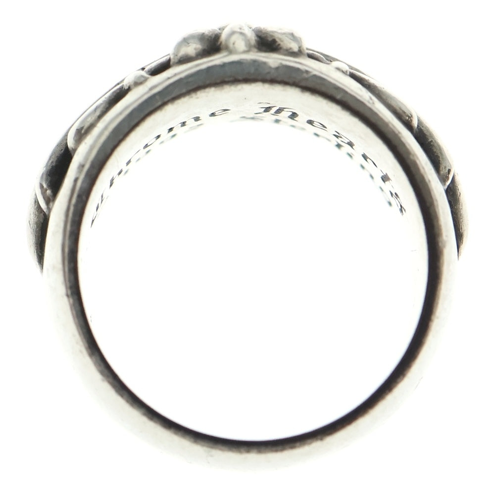 CHROME HEARTS(クロムハーツ) FLRL CRS フローラルクロス リング シルバー BCA346