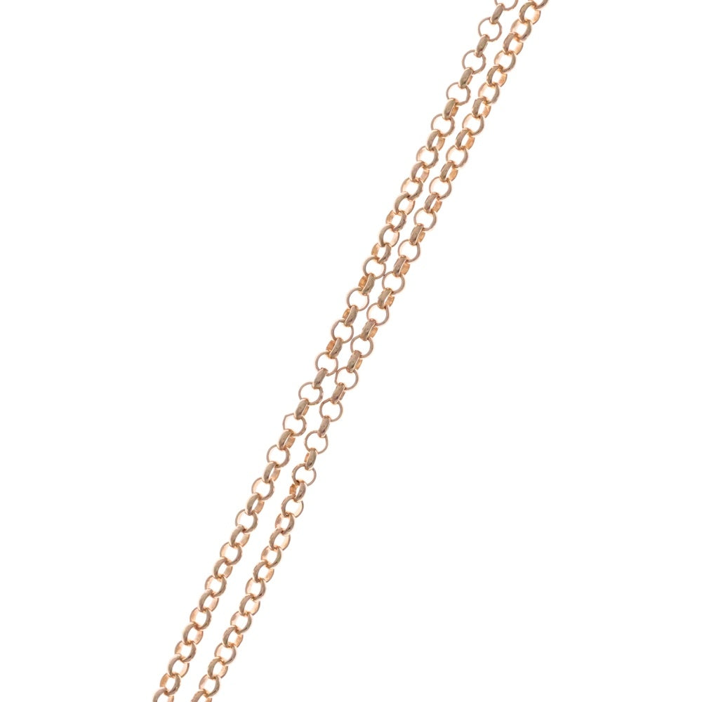 CHROME HEARTS(クロムハーツ) 22K NECKCHAIN R18 ロールチェーンネックレス 18inch ゴールド BCA010