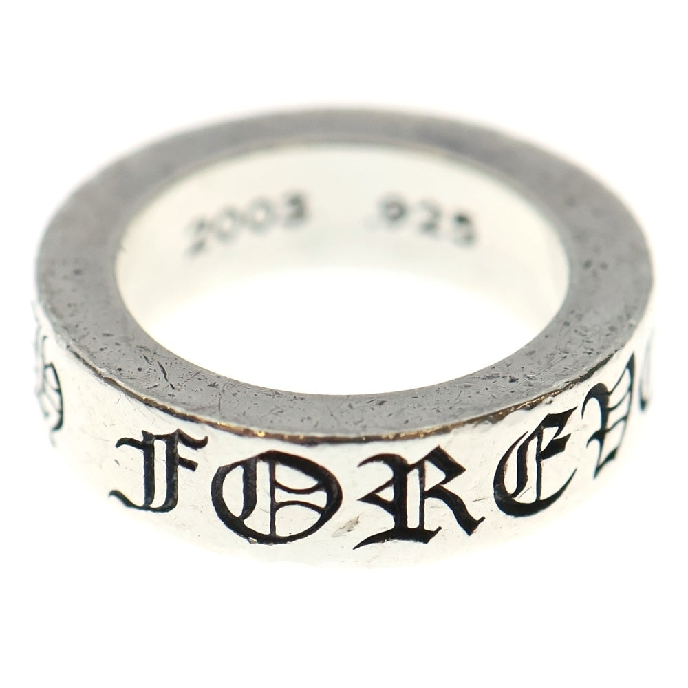 CHROME HEARTS(クロムハーツ) 6mm SPACER FOREVER 6mmスペーサーリング フォーエバーシルバーBCA337