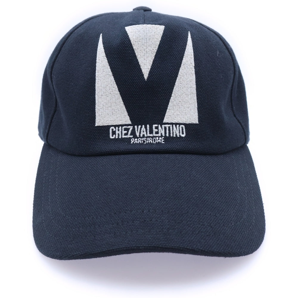 VALENTINO(ヴァレンティノ) 6Y2HDA41WGJ エンブロイダリーベースボールキャップ 帽子 ブラック