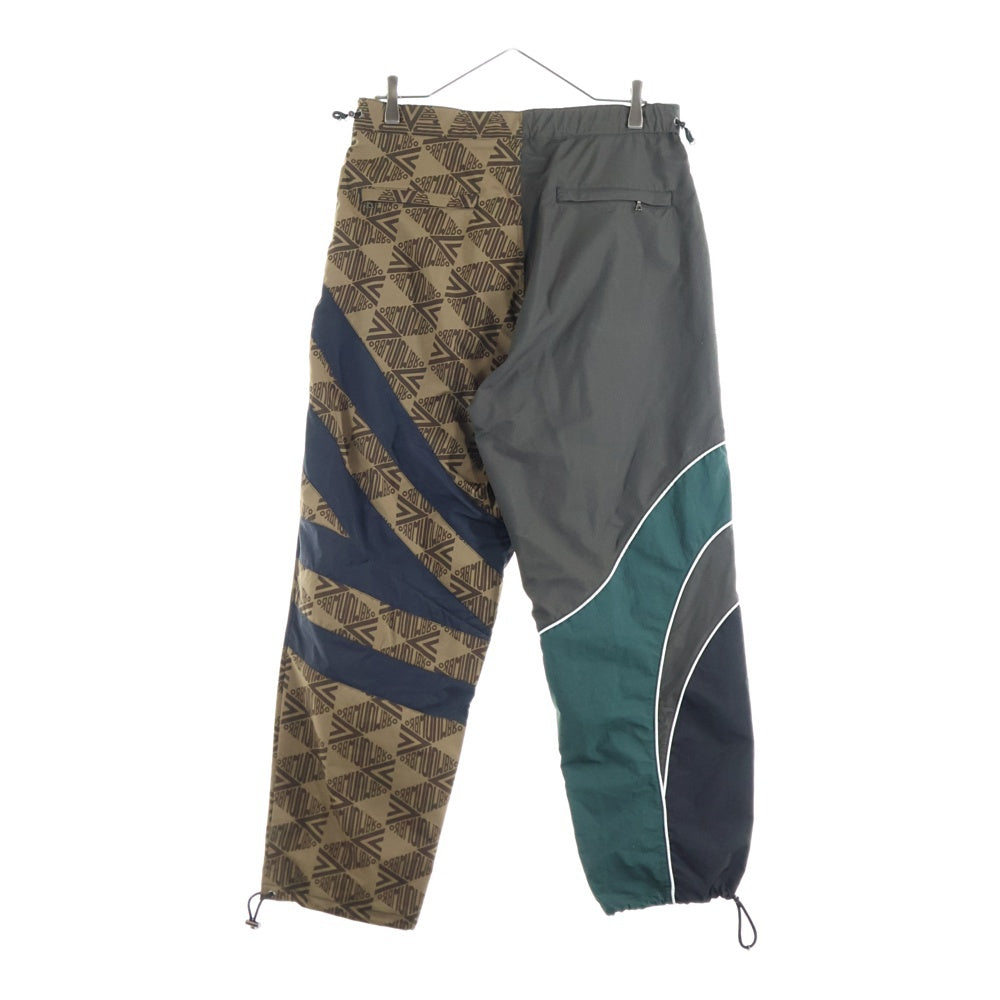 Children of the discordance(チルドレンオブザディスコーダンス) ×UNBRO CHANGEOVER TRACK PANTSトラックパンツ ナイロン ブラウン DISUMBPT-001