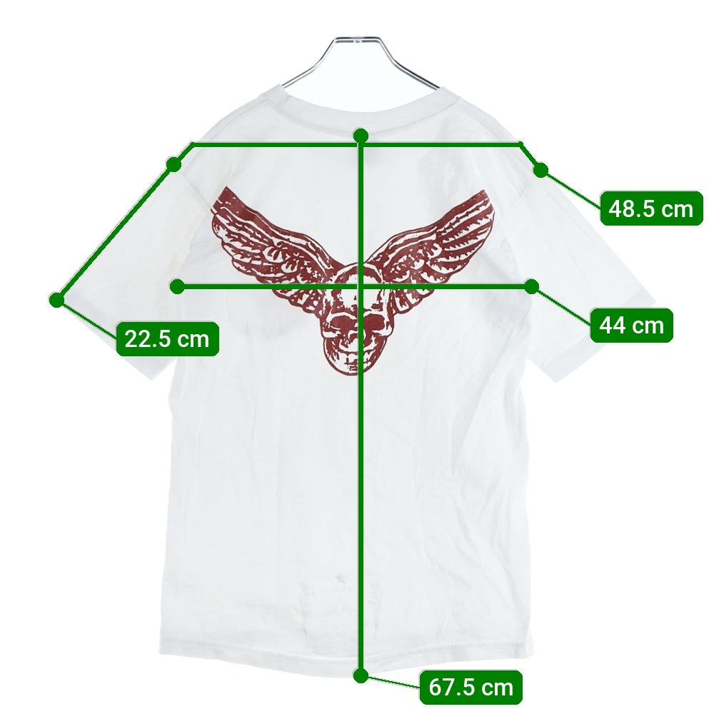 CHROME HEARTS(クロムハーツ) オールド フォティ マハリア フロント フォトプリント 半袖Tシャツ ホワイト