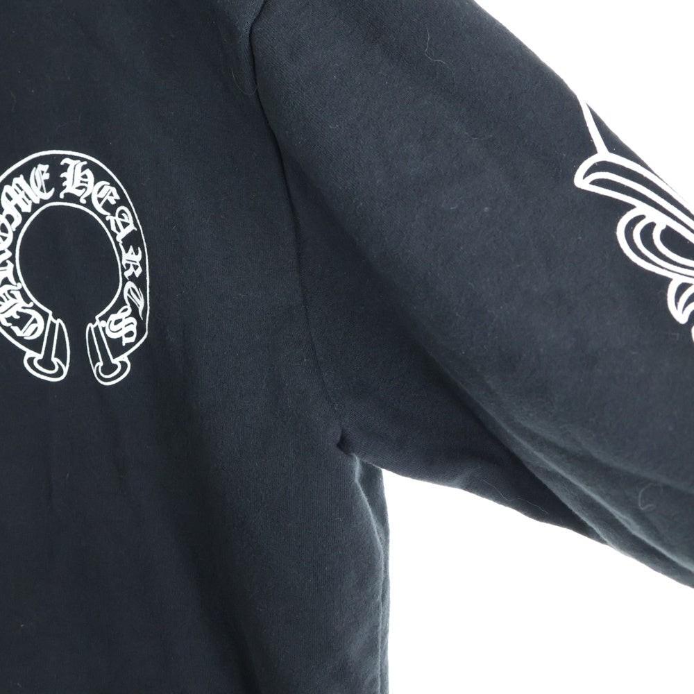 CHROME HEARTS(クロムハーツ) SWTSHRT PLVR 袖フローラルバックホース