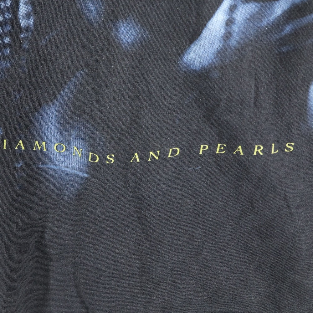 VINTAGE(ヴィンテージ) 90's Prince&TheNewPowerGenerationDiamondsandPearls Tシャツ プリント半袖Tシャツ カットソー ブラック