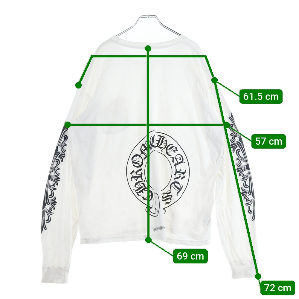CHROME HEARTS(クロムハーツ) Back Horseshoe L/S バックホースシュー