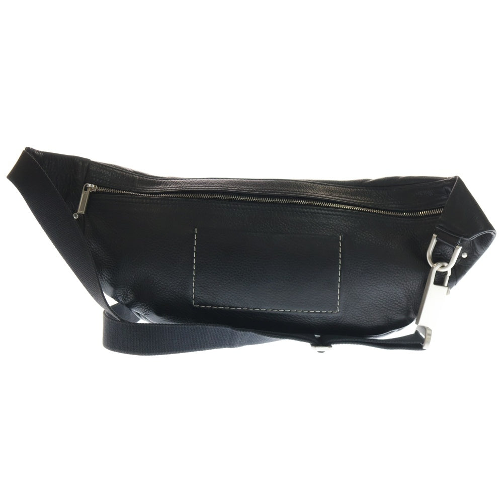 Rick Owens(リックオウエンス) バムバック ウエストバック ラージレザー ブラック