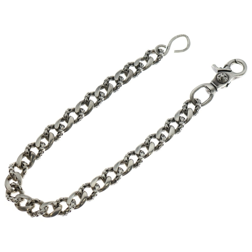 CHROME HEARTS(クロムハーツ) FANCY LONG-S/1クリップロングファンシー ウォレットチェーン シルバー BCA074
