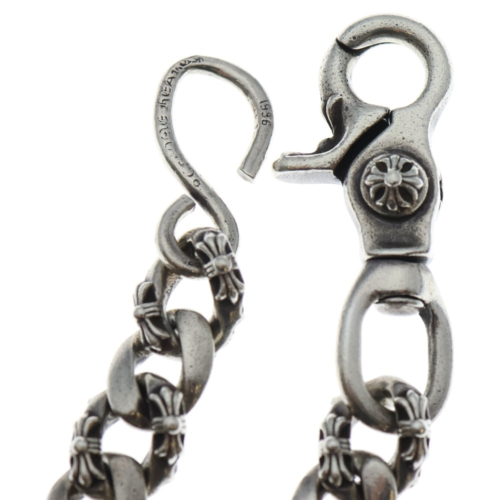 CHROME HEARTS(クロムハーツ) FANCY LONG-S/1クリップロングファンシー ウォレットチェーン シルバー BCA074