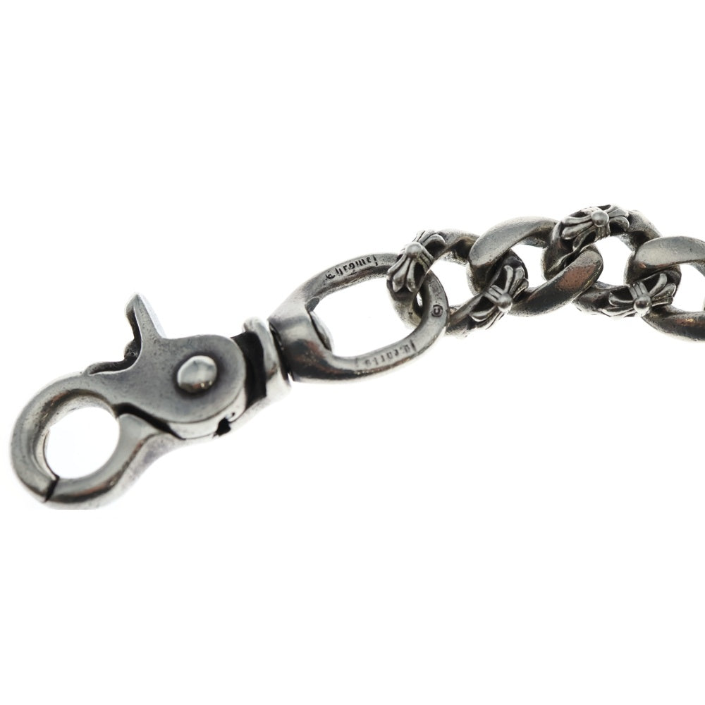 CHROME HEARTS(クロムハーツ) FANCY LONG-S/1クリップロングファンシー ウォレットチェーン シルバー BCA074