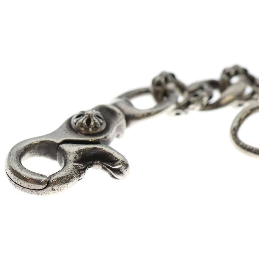 CHROME HEARTS(クロムハーツ) FANCY LONG-S/1クリップロングファンシー ウォレットチェーン シルバー BCA074