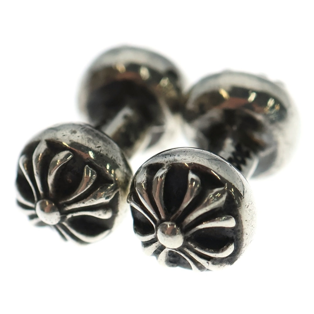 CHROME HEARTS(クロムハーツ) CH Dumbbells Cuffsx CHモチーフ バーベル ペア カフス シルバー