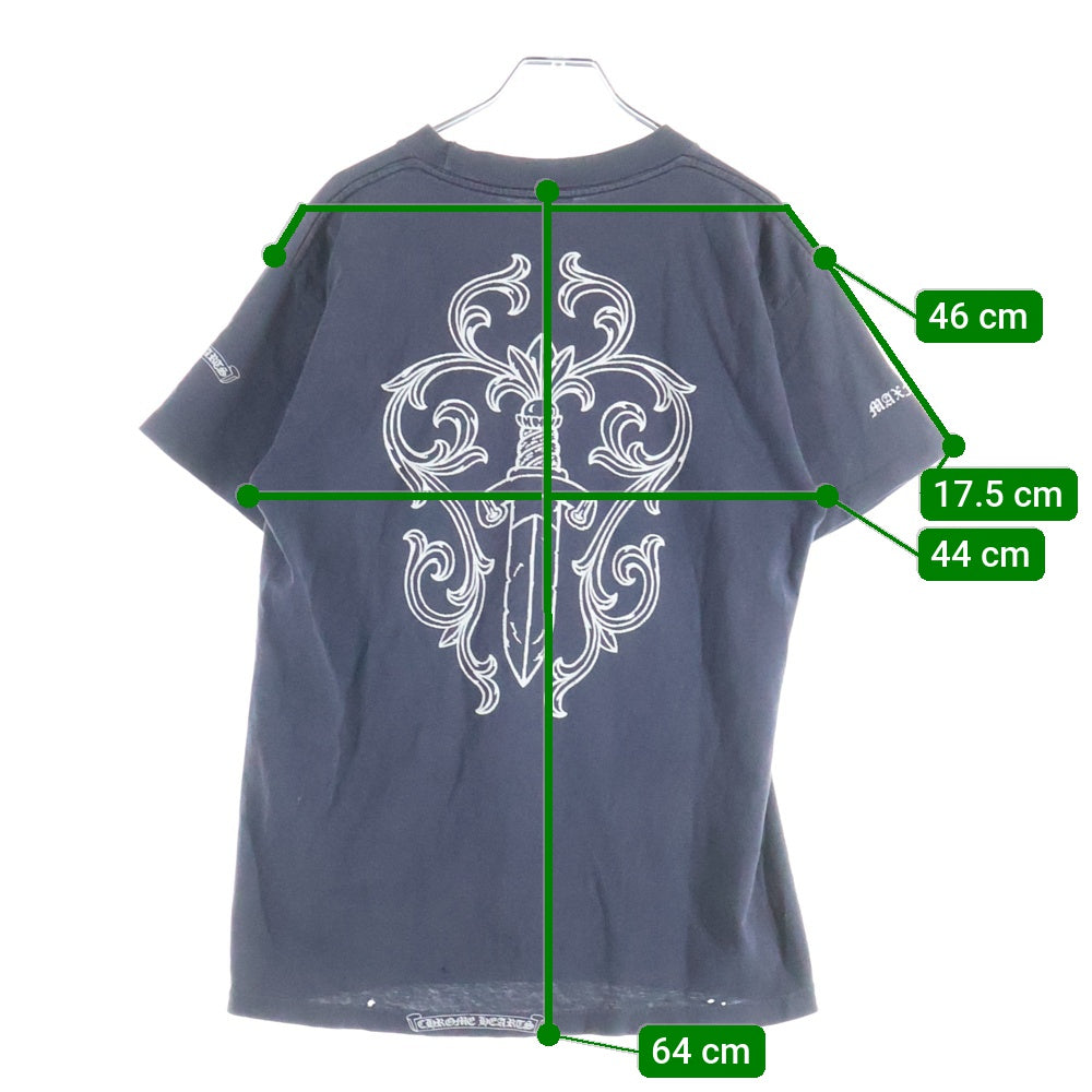 CHROME HEARTS(クロムハーツ) OLD ×max field Dagger TEE オールド