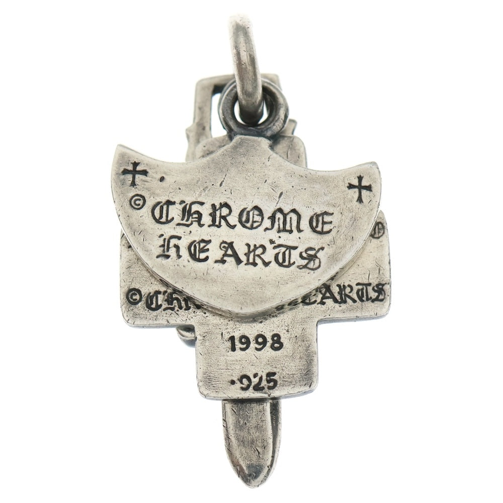 CHROME HEARTS(クロムハーツ) 氷室京介 3トリンケッツ シルバーネックレストップ