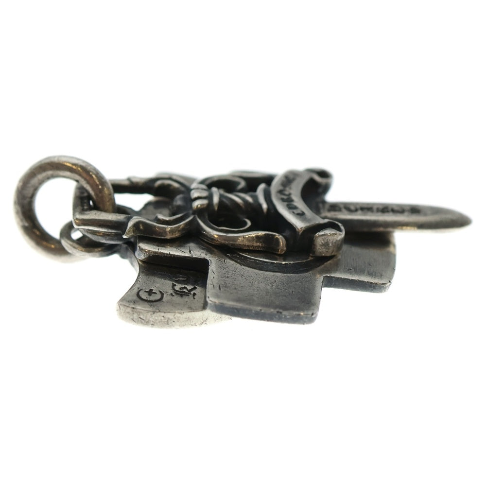 CHROME HEARTS(クロムハーツ) 氷室京介 3トリンケッツ シルバーネックレストップ