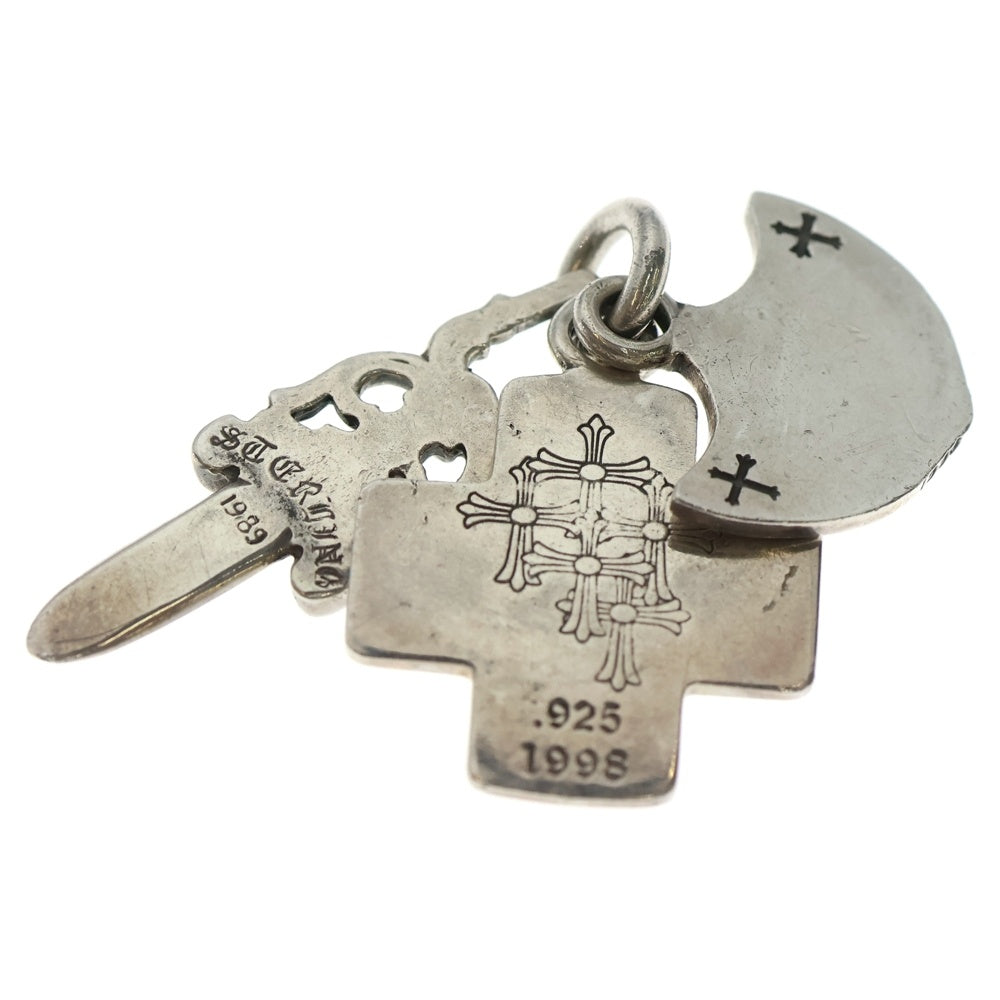 CHROME HEARTS(クロムハーツ) 3TRINKETS 3トリンケッツ ペンダントトップ シルバー BCA202