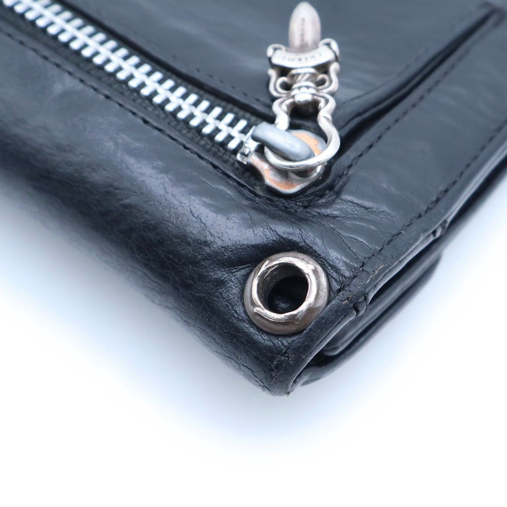 CHROME HEARTS(クロムハーツ) WAVE ウェーブ レザーウォレット 財布