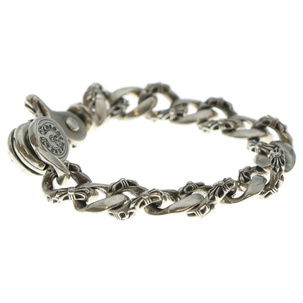 CHROME HEARTS(クロムハーツ) FNCY CHN LNK ファンシーリンククリップブレスレット 15リンク シルバー BCA145