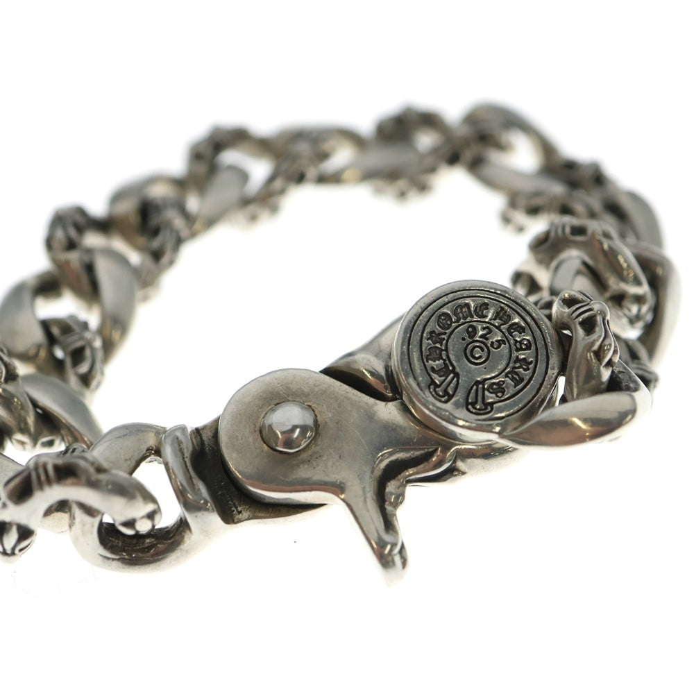 CHROME HEARTS(クロムハーツ) FNCY CHN LNK ファンシーリンククリップブレスレット 15リンク シルバー BCA145