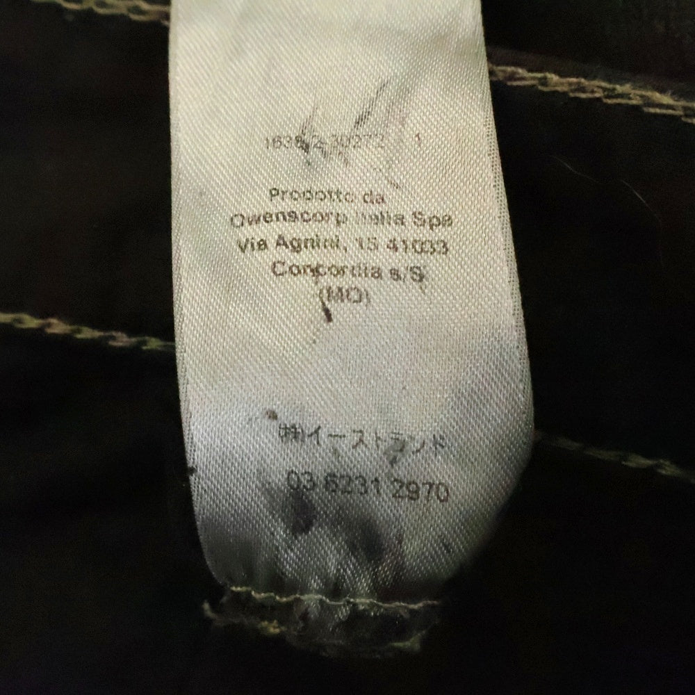Rick Owens(リックオウエンス) JORIS TROUSER ドッキングフレアデニムパンツ ブラック