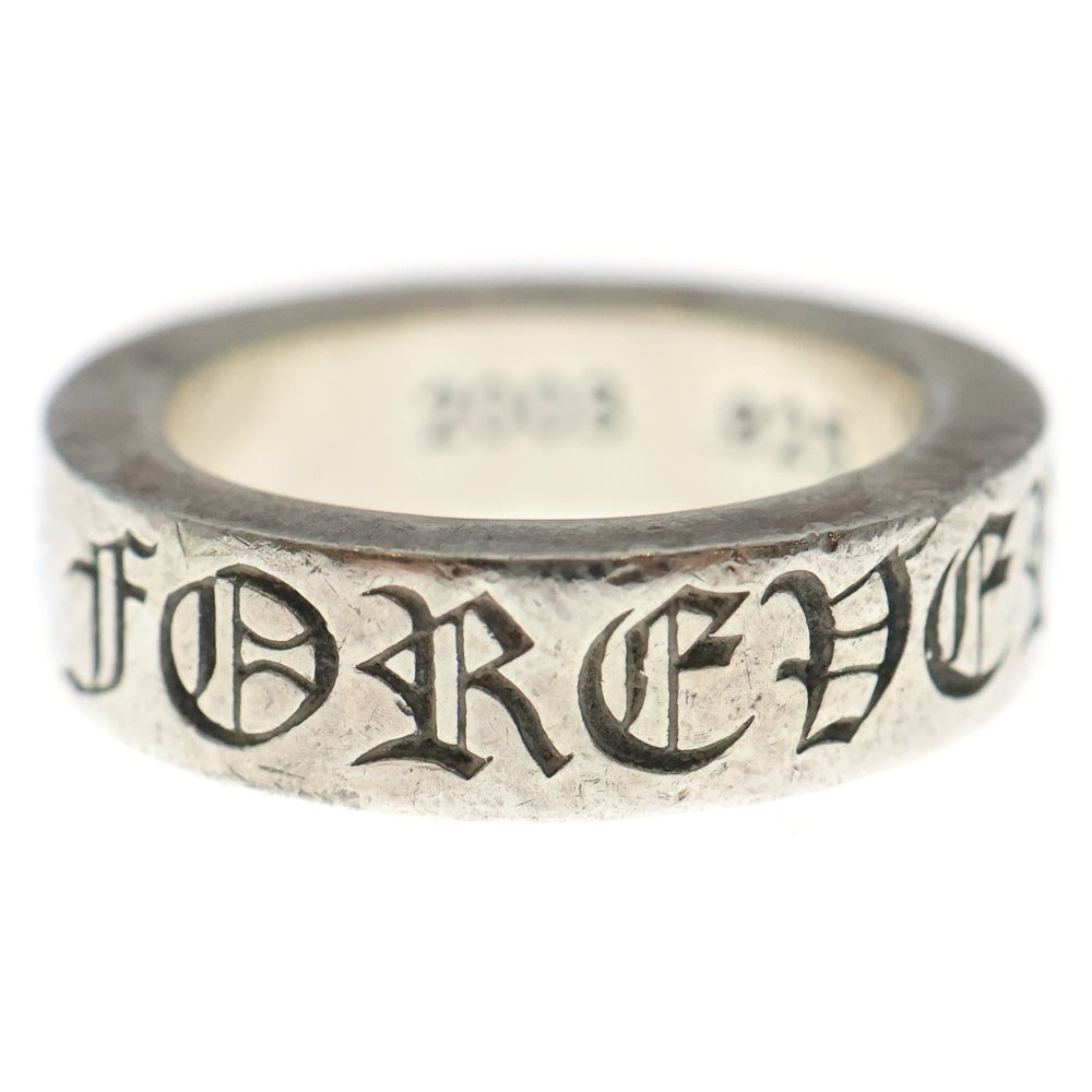CHROME HEARTS(クロムハーツ) 6mm SPACER FOREVER 6mmスペーサーリング フォーエバーシルバーBCA337