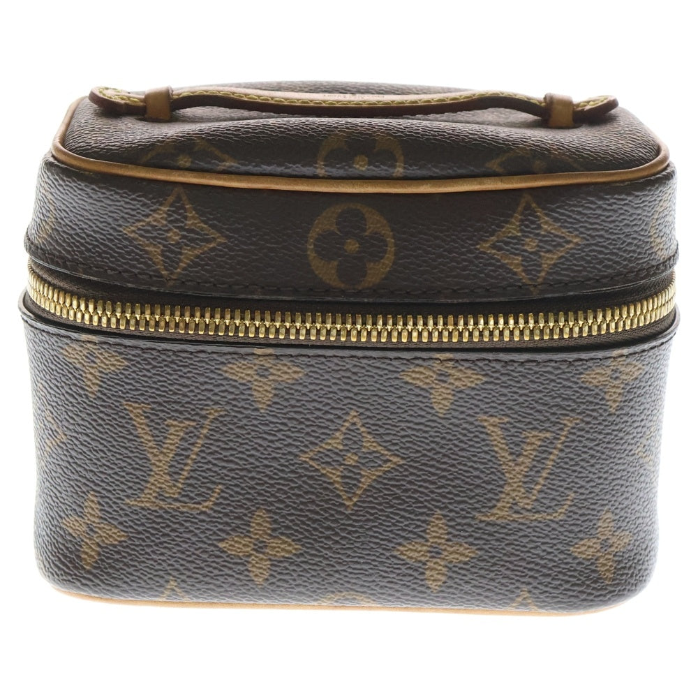 LOUIS VUITTON(ルイヴィトン) モノグラム キャンバス ニースナノ バニティバッグ ブラウン M44936 レディース