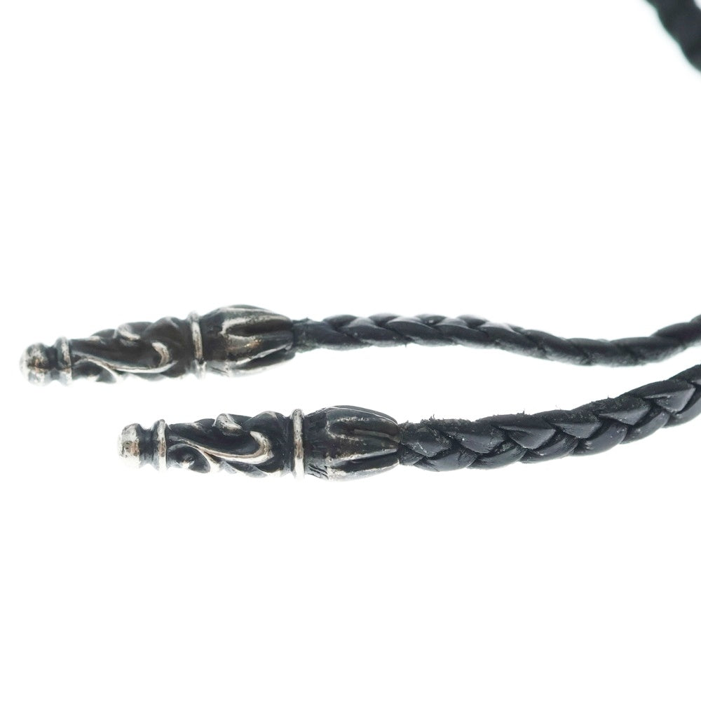 CHROME HEARTS(クロムハーツ) LEATHER BRAID スクロールレザーブレード