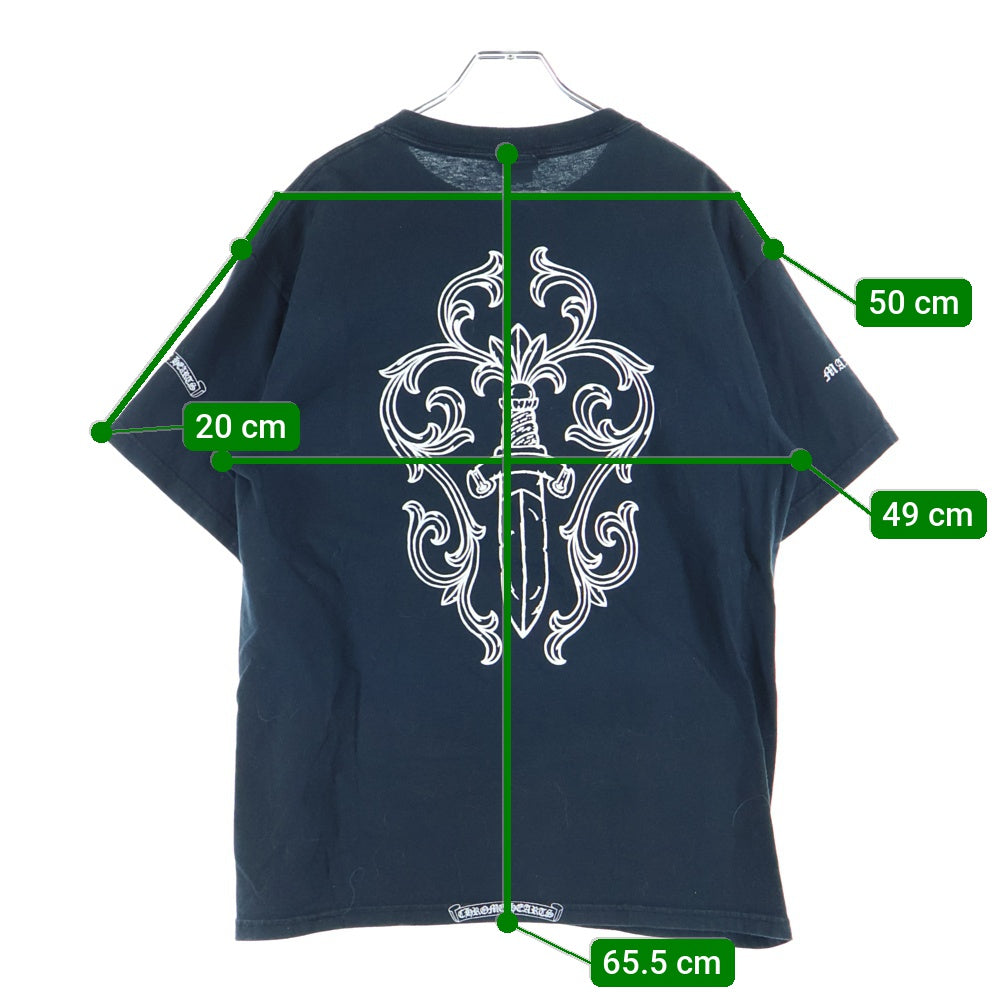 CHROME HEARTS OLD Tシャツ CHROME HEARTS（クロムハーツ） OLD Thermal Tee オールド バック