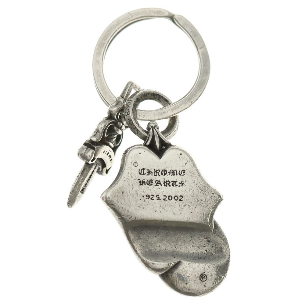 CHROME HEARTS(クロムハーツ) LIPSTONGUE DAGGER リップアンドタン ダガーキーリング シルバー