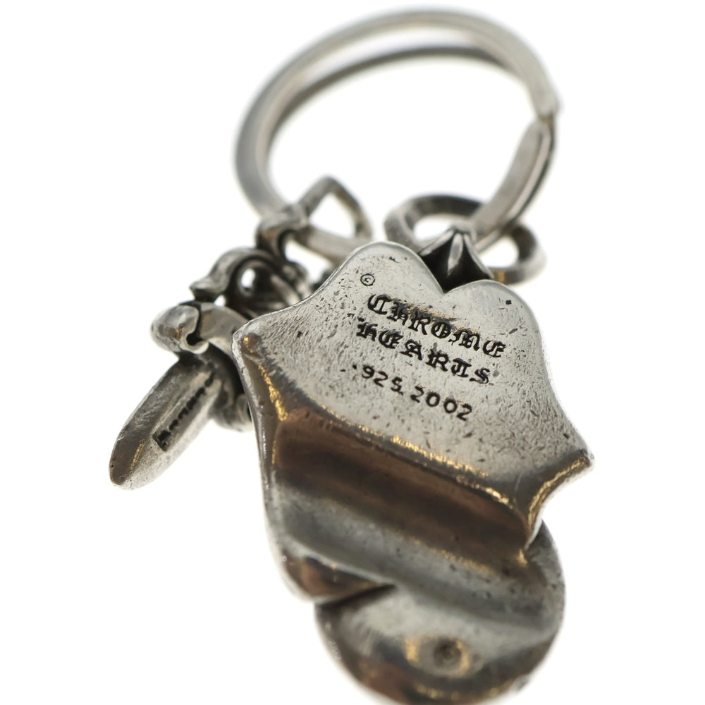 CHROME HEARTS(クロムハーツ) LIPSTONGUE DAGGER リップアンドタン ダガーキーリング シルバー