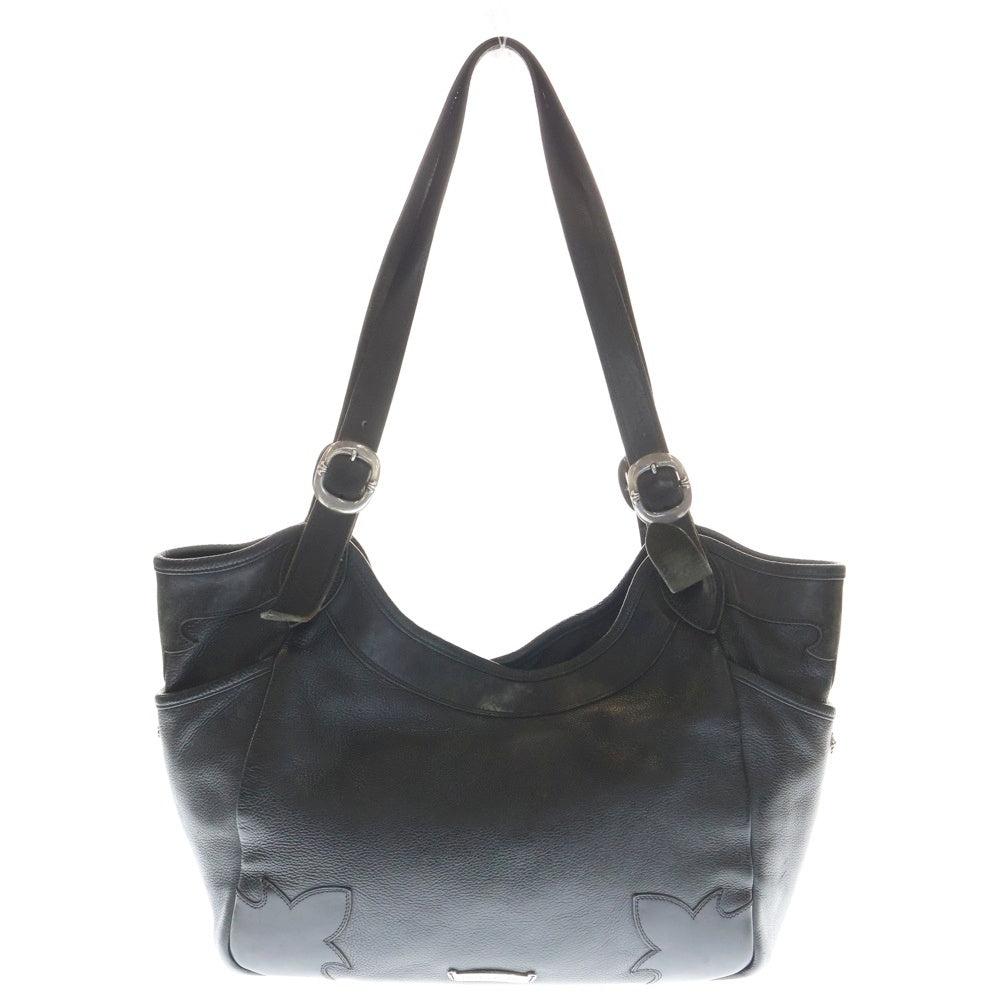 CHROME HEARTS(クロムハーツ) TOOL TOTE LTHR フレアニー ツール レザートートバッグ ブラック