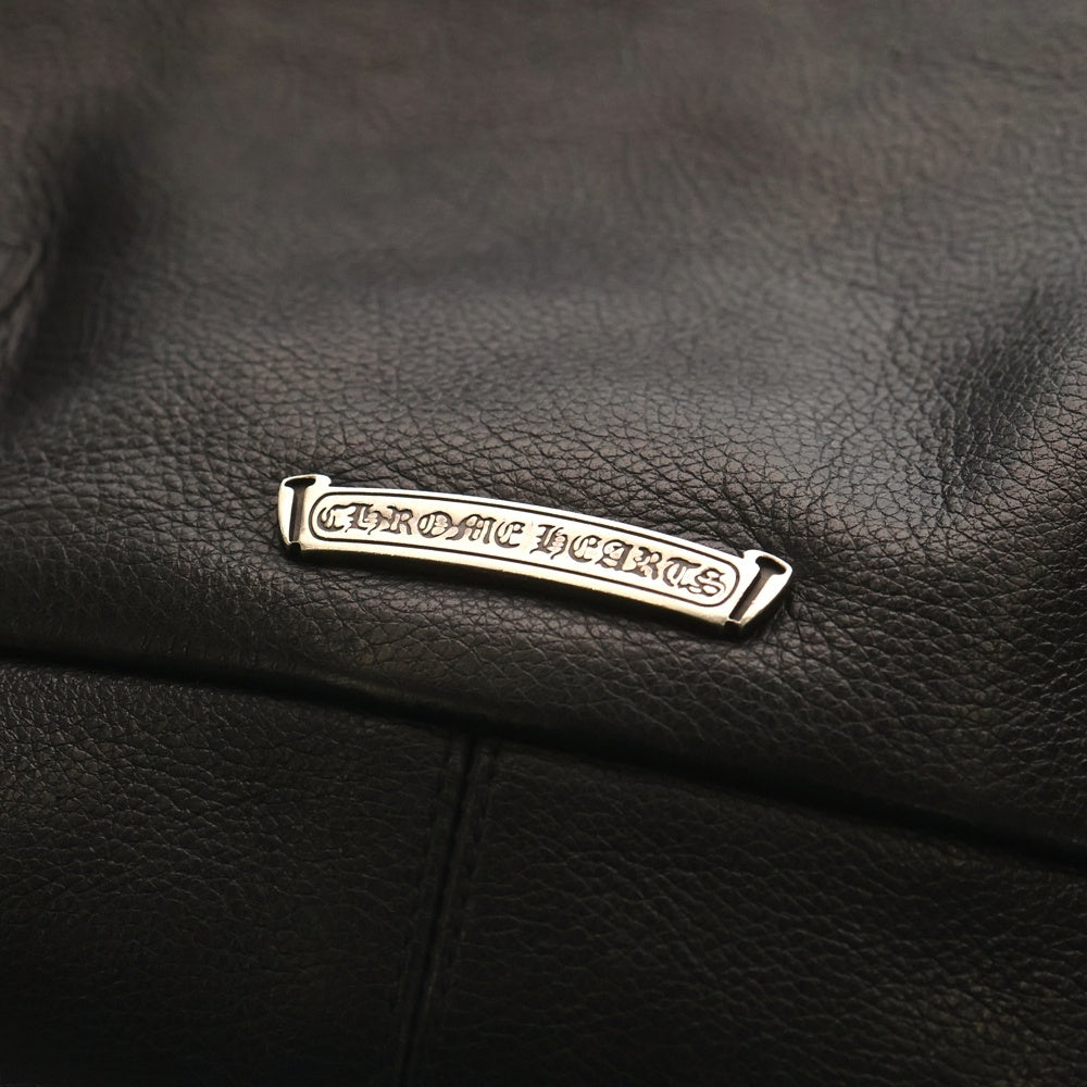 CHROME HEARTS(クロムハーツ) TOOL TOTE LTHR フレアニー ツール レザートートバッグ ブラック