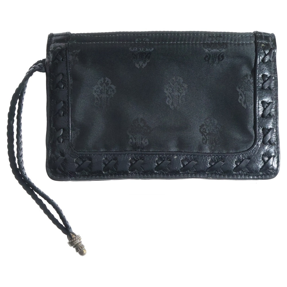 CHROME HEARTS(クロムハーツ) ZPR CHNG PURSE2 チェンジパース ストラップ付ダガージップコインケース