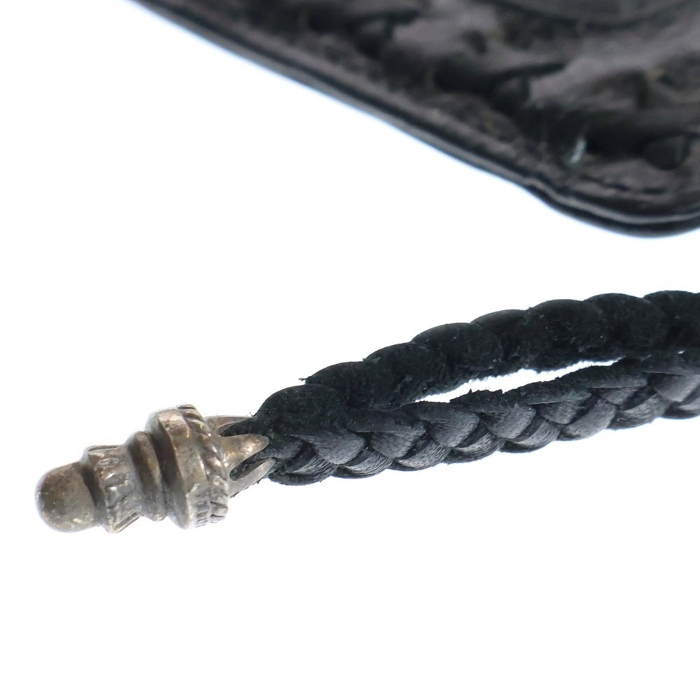 CHROME HEARTS(クロムハーツ) ZPR CHNG PURSE2 チェンジパース ストラップ付ダガージップコインケース