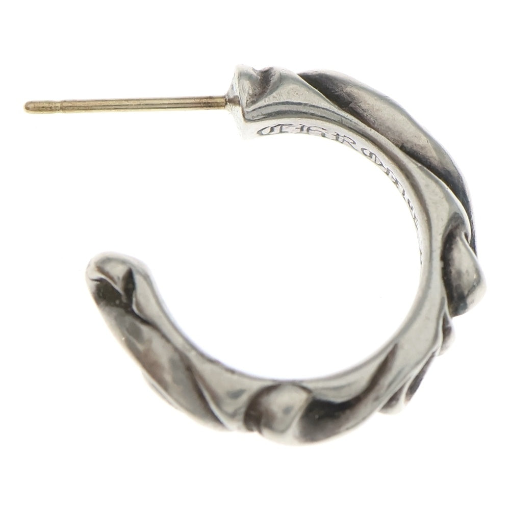 CHROME HEARTS(クロムハーツ) HOOP SCROOL スクロール フープピアス シルバー BCA102