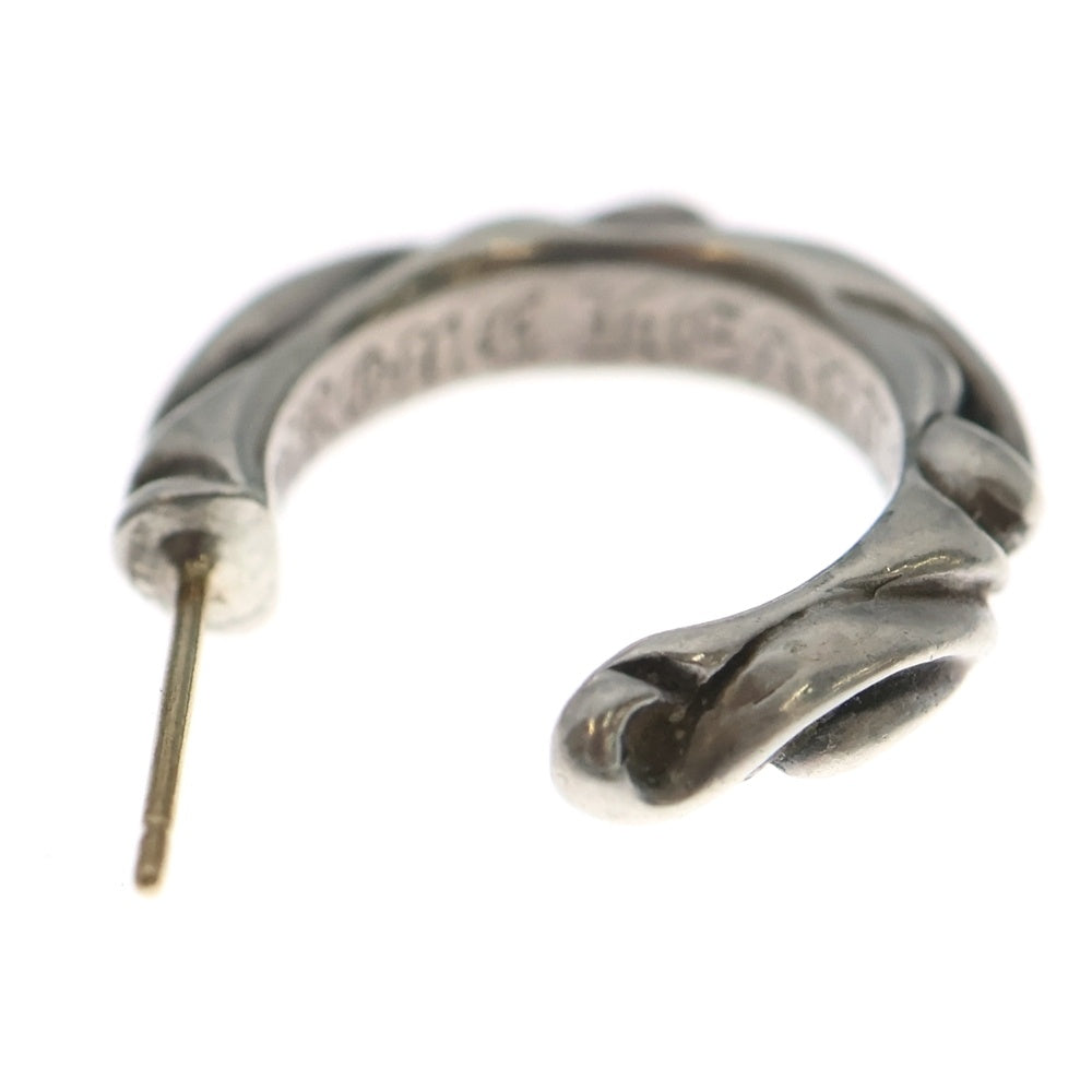 CHROME HEARTS(クロムハーツ) HOOP SCROOL スクロール フープピアス シルバー BCA102