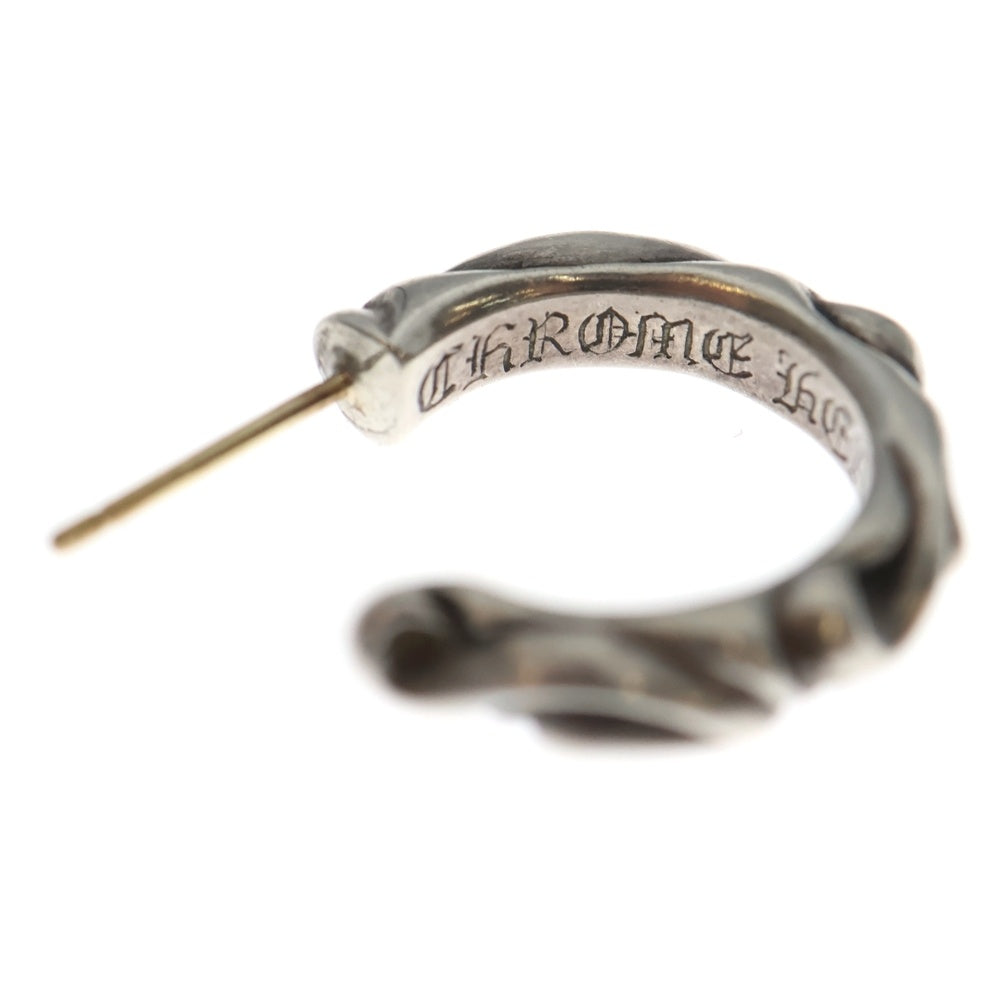 CHROME HEARTS(クロムハーツ) HOOP SCROOL スクロール フープピアス シルバー BCA102