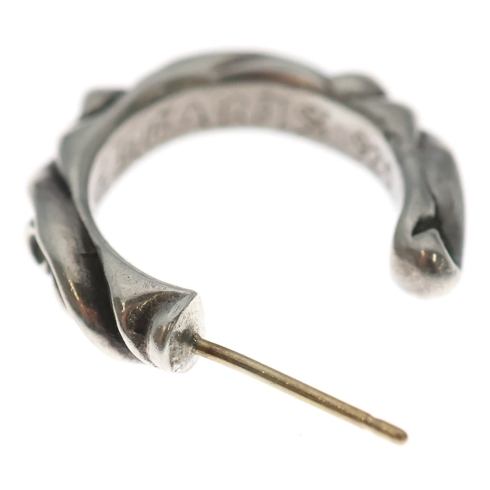 CHROME HEARTS(クロムハーツ) HOOP SCROOL スクロール フープピアス シルバー BCA102