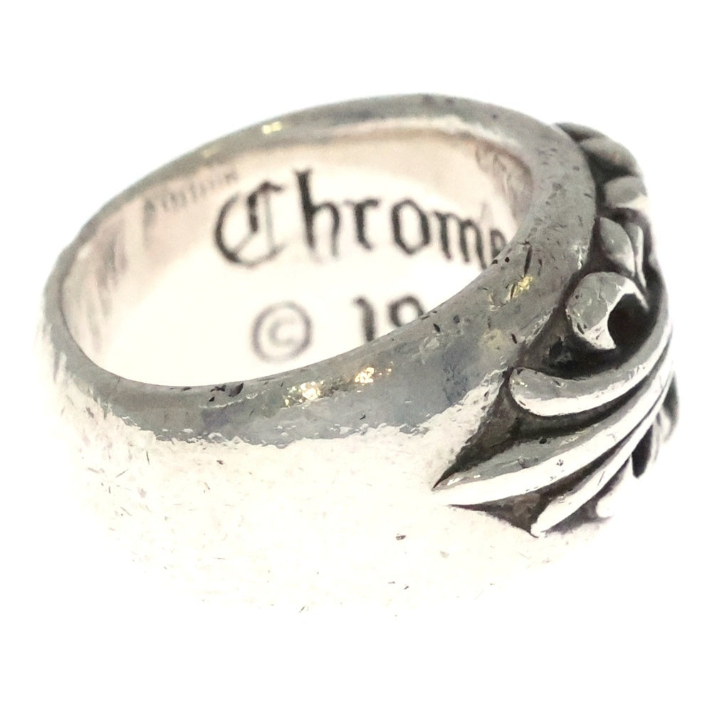 CHROME HEARTS(クロムハーツ) FLRL CRS 1DIA フローラルクロス 1ダイヤ シルバーリング