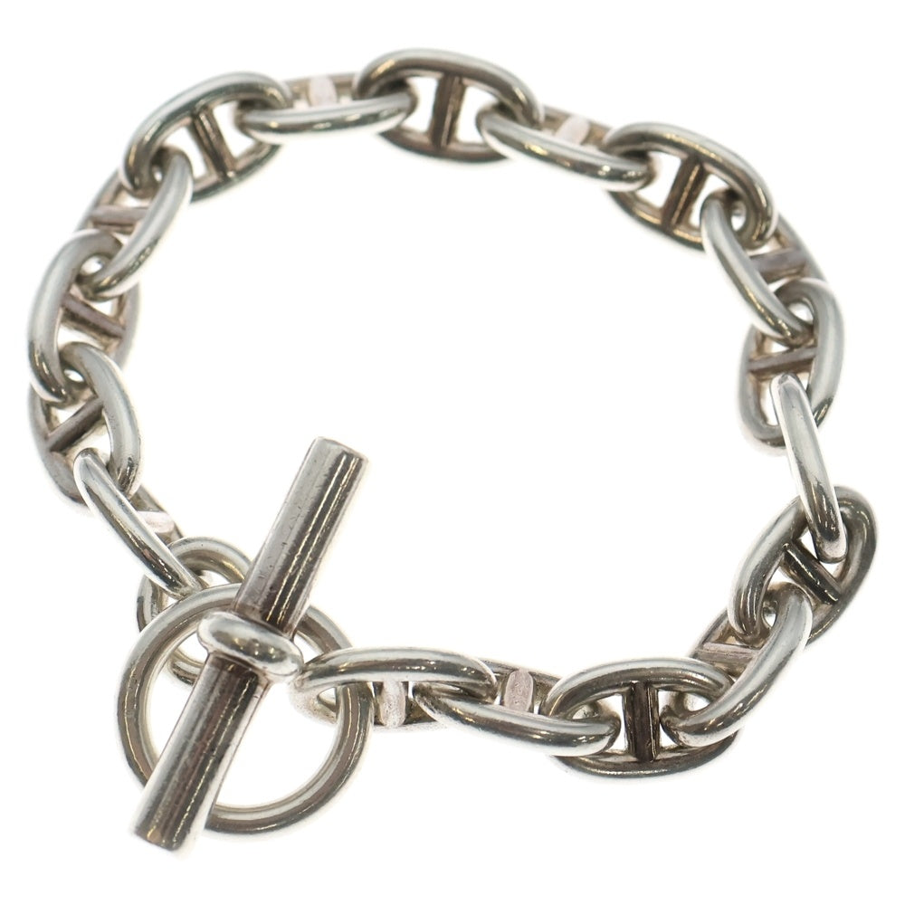 HERMES(エルメス) Chaine d'Ancre MM シェーヌダンクルMM 17コマ チェーンブレスレット シルバー