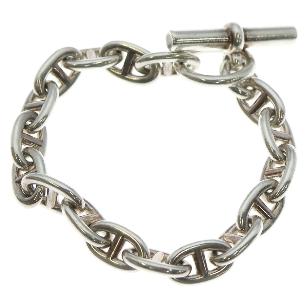 HERMES(エルメス) Chaine d'Ancre MM シェーヌダンクルMM 17コマ チェーンブレスレット シルバー