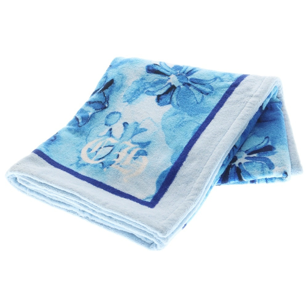 CHROME HEARTS(クロムハーツ) CH Plus Jacquard Beach Towel CHプラス ジャカード ビーチタオル バスタオル ブランケット ブルー