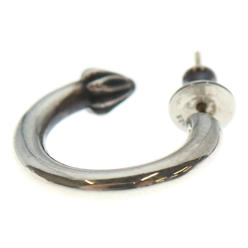 CHROME HEARTS(クロムハーツ) HOOP PLAIN プレーン フープピアス シルバー BCA101