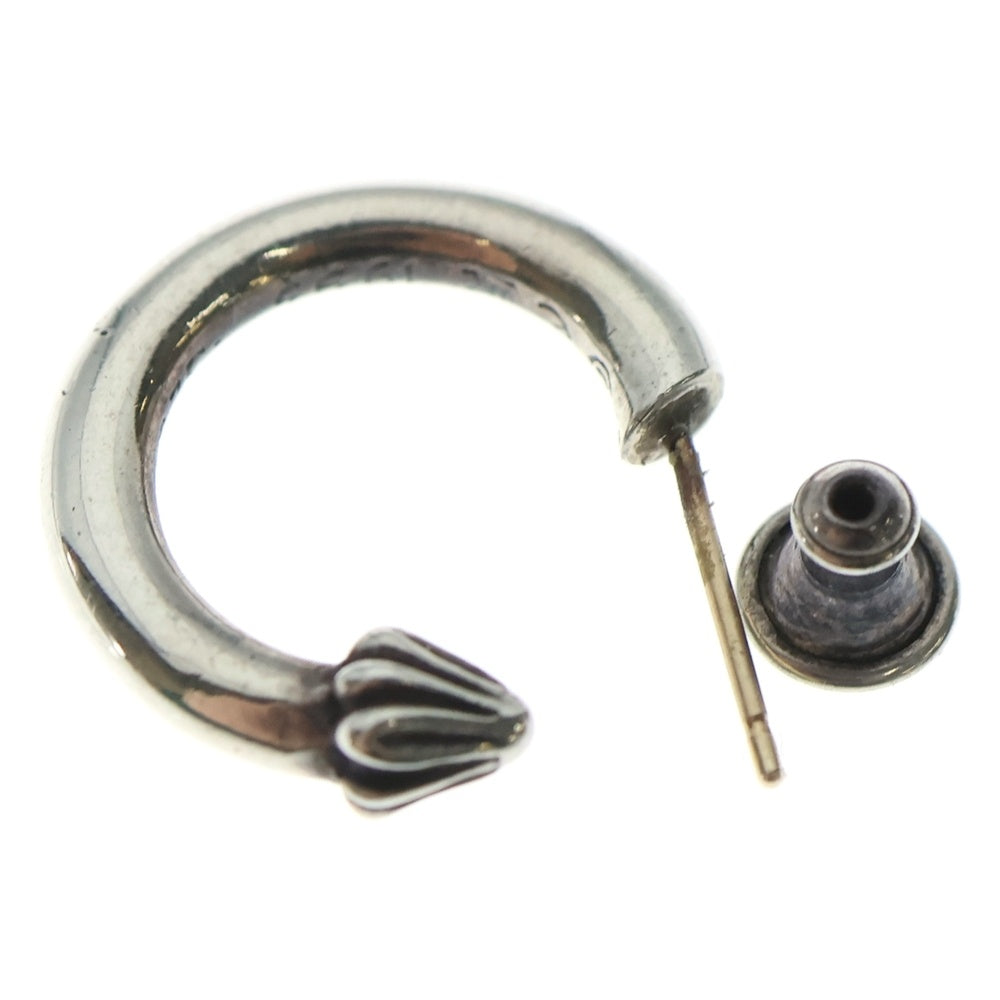 CHROME HEARTS(クロムハーツ) HOOP PLAIN プレーン フープピアス シルバー BCA101