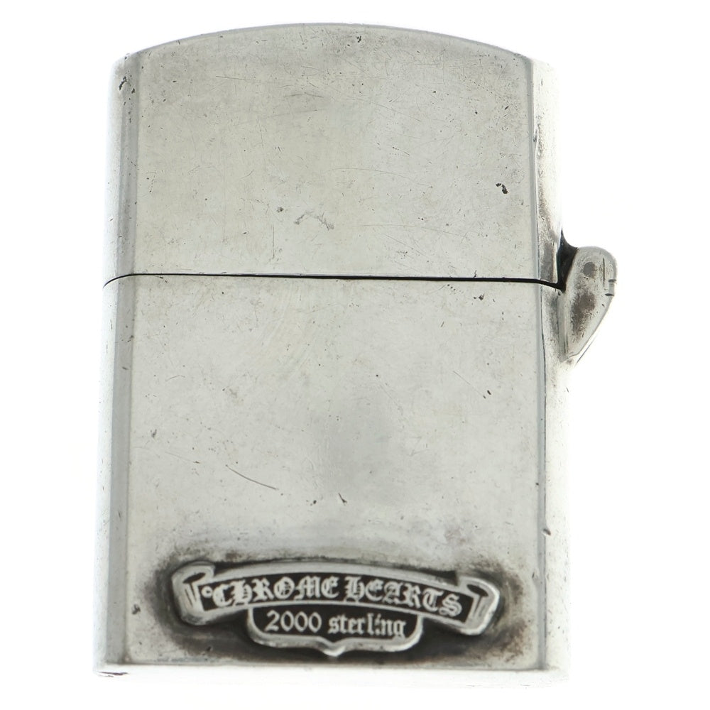 CHROME HEARTS(クロムハーツ) ZIPPO LIGHTERZ-V3 NYC限定スモールCHクロスジッポライター シルバー