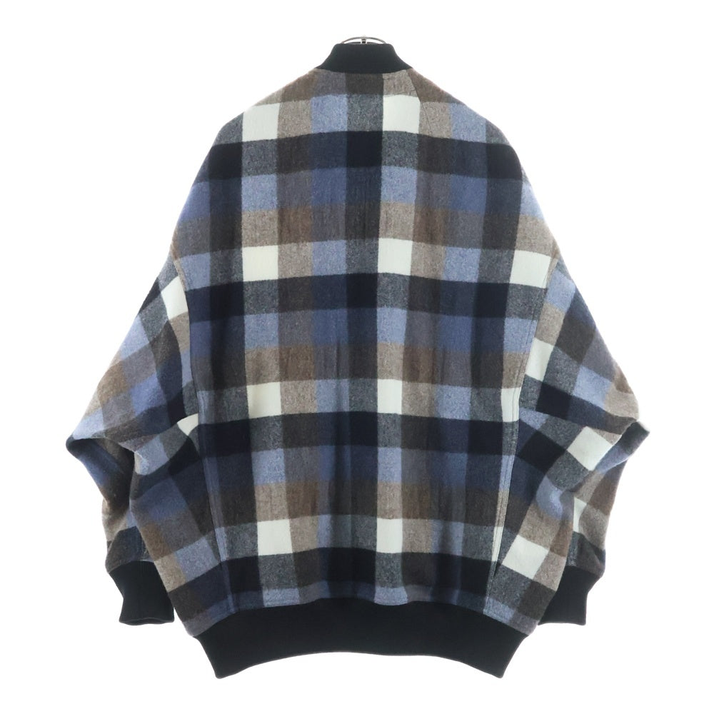 Rick Owens(リックオウエンス) 24AW Jumbo Peter Flight Jacket RU02D6795 ジャンボピーターフライトジャケット ネイビー