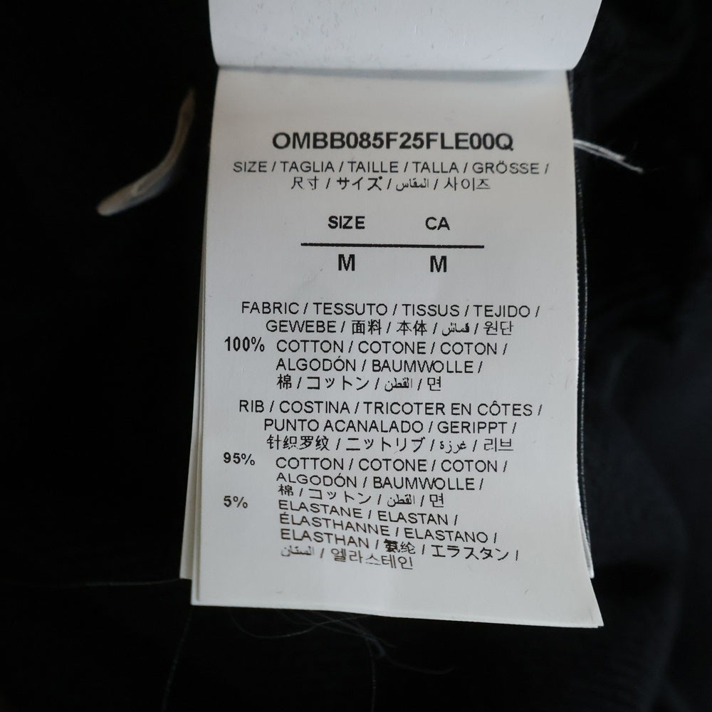 OFF-WHITE(オフホワイト) Big Off Diagonal Skate Hoodie OMBB085F25FLE00Q ロゴプリントプルオーバーパーカー フーディーブラック