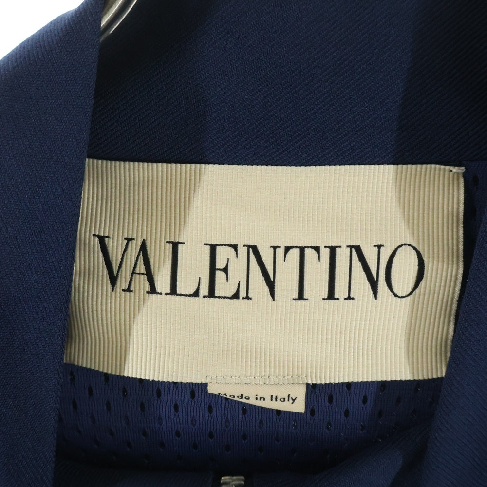 VALENTINO(ヴァレンティノ) V Logo Track Jacket 7V3MF29LAYY ロゴジップ トラックジャケット ブラウン/ベージュ