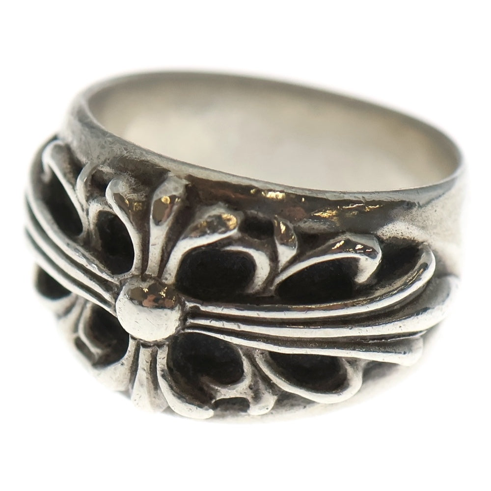 CHROME HEARTS(クロムハーツ) FLRL CRS フローラルクロス リング シルバー BCA346