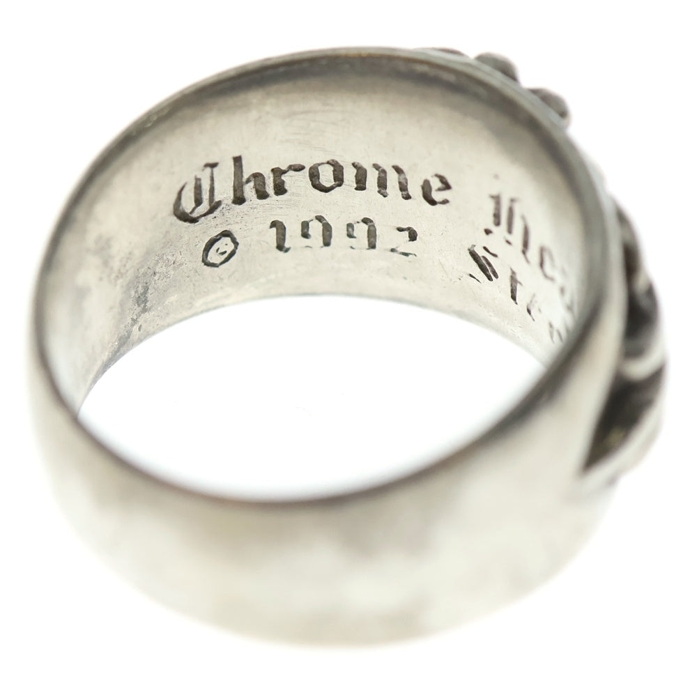 CHROME HEARTS(クロムハーツ) FLRL CRS フローラルクロス リング シルバー BCA346
