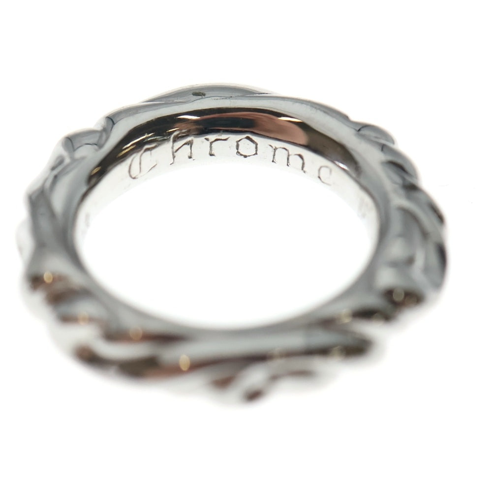 CHROME HEARTS(クロムハーツ) 18KWG SCRL BAND スクロールバンド ホワイトゴールドリング